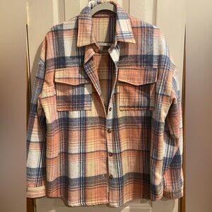 Womens plaid Shacket